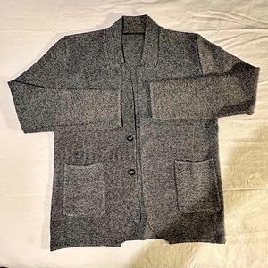 Grey Cardigan Jacket